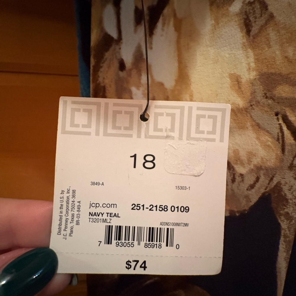 Liz Claiborne Floral Dress - NWT - Picture 8 of 11